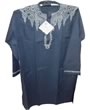 Blue Cotton Panjabi